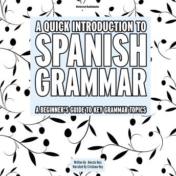 A Quick Introduction To Spanish Grammar: A Beginner's Guide To Key Grammar Topics