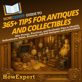 HowExpert Guide to 365+ Tips for Antiques and Collectibles: 365+ Proven, Practical, and Profitable Tips to Identify, Authenticate, Value, Preserve, and Sell Antiques and Collectibles