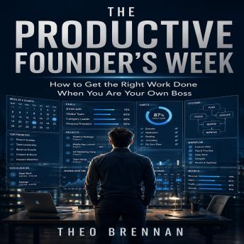 The Productive Founder's Week: How to Get the Right Work Done When You Are Your Own Boss