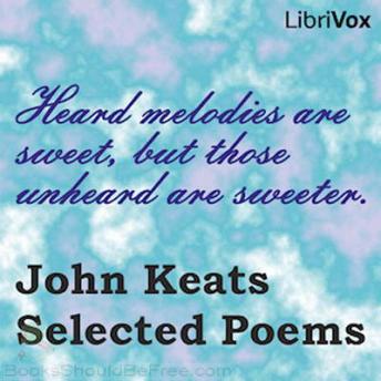 John Keats Selected Poems, Audio book by John Keats