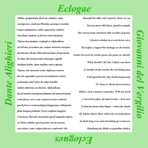 Eclogae (Eclogues), Audio book by Dante Alighieri