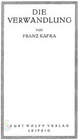 Verwandlung, Audio book by Franz Kafka