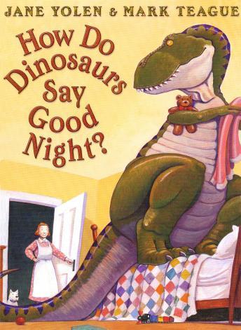 How do dinosaurs say good night?