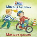 [German] - 12: Max lernt Rad fahren / Max kocht Spaghetti Audiobook