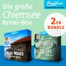 [German] - Die große Chiemsee Krimi-Box - Frau Maier fischt im trüben: Chiemgau-Krimi + Hattinger un Audiobook