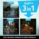 [German] - Die große Sherlock Holmes Hörbuch-Box - Eine Studie in Scharlachrot + Das Zeichen der vie Audiobook