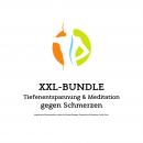 XXL Bundle: Tiefenentspannung & Meditation gegen Schmerzen: Angeleitete Fantasiereisen, einfache Kör Audiobook