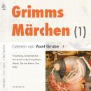 [German] - Grimms Märchen (1): 5 Märchen mit kurzen Musikeinleitungen. Der Froschkönig, Schneewittch Audiobook