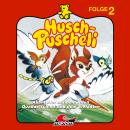 [German] - Husch-Puscheli, Folge 2: Abenteuer mit dem Affen Quaddelschnut und dem Elefanten Mumba Audiobook