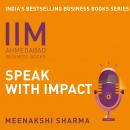 IIMA: Speak with Impact Audiobook