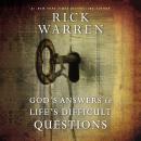 God's Answers to Life's Difficult Questions Audiobook
