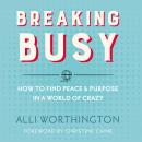 Breaking Busy: How to Find Peace & Purpose in a World of Crazy Audiobook