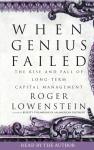 When Genius Failed: The Rise and Fall of Long-Term Capital Management Audiobook