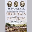 Three Roads to Gettysburg: Meade, Lee, Lincoln, and the Battle That Changed the War, the Speech That Audiobook