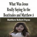 What Was Jesus Really Saying In the Beatitudes and Matthew 5 Audiobook