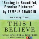 Seeing in Beautiful, Precise Pictures: A 'This I Believe' Essay