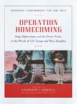 Operation Homecoming: Iraq, Afghanistan, and the Home Front, in the Words of U.S. Troops and Their F Audiobook
