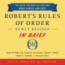 Robert's Rules of Order Newly Revised In Brief, 3rd edition Audiobook