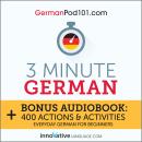 3-Minute German: Everyday German for Beginners Audiobook