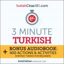 3-Minute Turkish: Everyday Turkish for Beginners Audiobook
