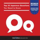 Top 25 Japanese Questions You Need to Know Audiobook