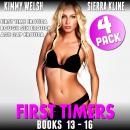 First Timers 4-Pack : Books 13 - 16 (First Time Erotica Rough Sex Erotica Age Gap Erotica) Audiobook