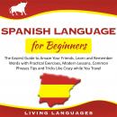 SPANISH LANGUAGE FOR BEGINNERS: The Easiest Guide to Amaze Your Friends. Learn and Remember Words Wi Audiobook