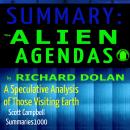 Summary: The Alien Agendas by Richard Dolan: A Speculative Analysis of Those Visiting Earth Audiobook