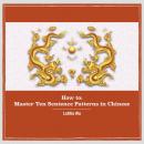 How to: Master 10 Sentence Patterns in Chinese: Learning Chinese through massive practice. Audiobook