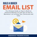 Build A Bigger Email List: The Ultimate Guide on How to Build an Extensive Mailing List and Tips on  Audiobook