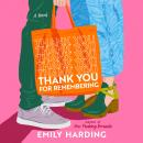 Thank You for Remembering Audiobook