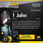 NIV Live: Book of 1st John: NIV Live: A Bible Experience Audiobook