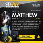 NIV Live: Book of Matthew: NIV Live:  A Bible Experience Audiobook