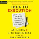 Idea to Execution Audiobook