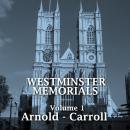 Westminster Memorials - Volume 1