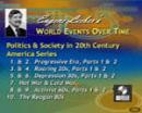 Politics & Society in 20th Century America Series: (10 lectures)