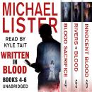 Written In Blood Volume 2: Blood Sacrifice, Rivers to Blood, Innocent Blood: a John Jordan Mystery Audiobook