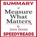 Summary of Measure What Matters by John Doerr: How Google, Bono, and the Gates Foundation Rock the W Audiobook