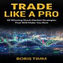 Trade Like a Pro - 20 Winning Stock Market Strategies That Will Make You Rich Audiobook