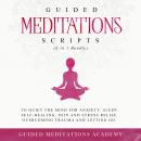 Guided Meditations Scripts to Quiet the Mind for Anxiety, Sleep, Self-Healing, Pain and Stress Relie Audiobook