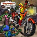 Story of a Superhero: The Superhero Who Stopped the Zombie Plague Audiobook