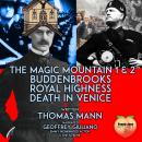 The Magic Mountain 1 & 2 Buddenbrooks Royal Highness Death In Venice Audiobook
