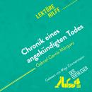 [German] - Chronik eines angekündigten Todes von Gabriel García Márquez (Lektürehilfe): Detaillierte Audiobook