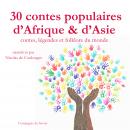 30 contes populaires d'Afrique et d'Asie Audiobook