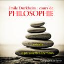 Durkheim : Cours de philosophie Audiobook