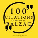 100 citations d'Honoré de Balzac Audiobook