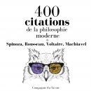 400 citations de la philosophie moderne Audiobook