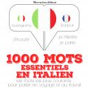 1000 mots essentiels en italien Audiobook