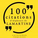 100 citations d'Alphonse de Lamartine: Collection 100 citations Audiobook