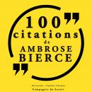100 citations d'Ambrose Bierce: Collection 100 citations Audiobook